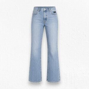 Vintage Harley Davidson Light Wash Bootcut Jeans 2002 Y2K Riding Jeans Size 10
